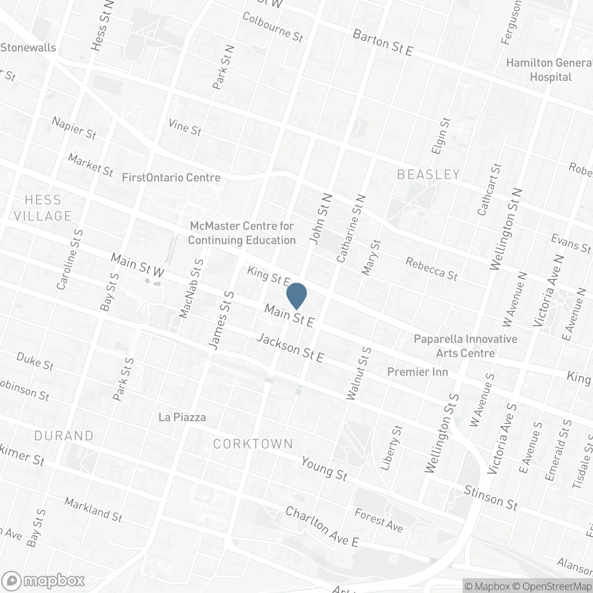 118 KING Street E Unit# LPH13, Hamilton, Ontario L8N 1A8